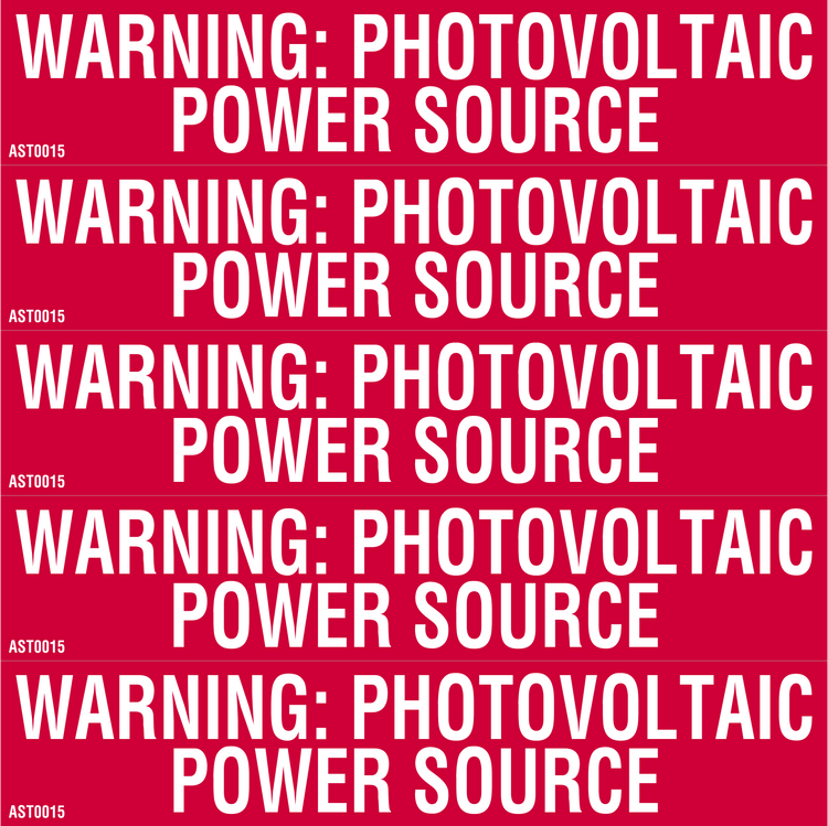 AST0015 - 5x5 - Reflective Decal Sheet